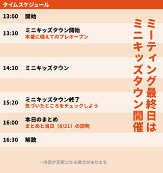 【第4回】スマイルキッズタウンミーティング